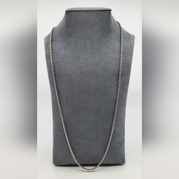 David Yurman Jewelry - David Yurnman 28" Box Chain Necklace